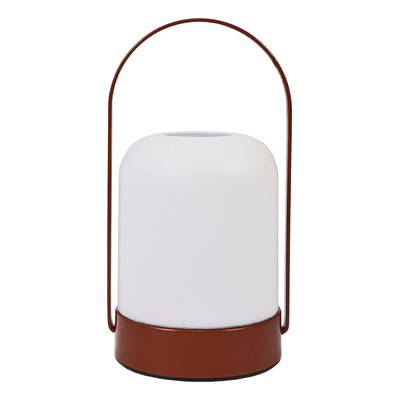 Lámpara De Mesa Led Cct Dimer Usb-c Marrón Mks - Marrón