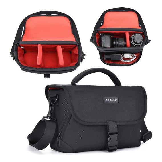 Mochila Para Camara Fotografica Maletin Impermeable Redlemon