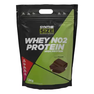 Size Up Whey Protein No2 Concentrado Puro 1814g Sabor Chocolate Synthesize