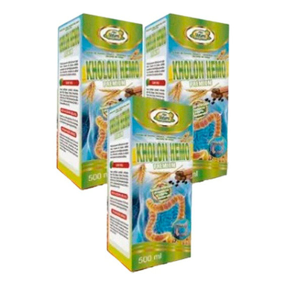 3 X 49 Soles | Colon Hemo Premium (depurador) 500ml