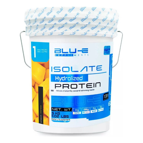 Proteína Whey Hidrolizada Isolate Blu-e 5 Kg Sabor Mango