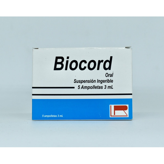 Biocord Susp. Ingerible C/5 Amp. 3 Ml. Lisados Bacterianos 