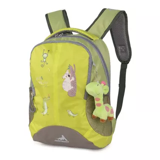 Mochila Infantil Animais Girafa Adventeam Verde Ms45418ad Cor Verde Desenho Do Tecido Animais