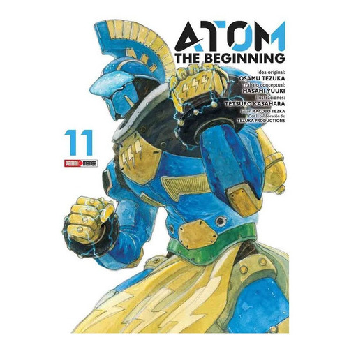 Panini Manga Atom: The Beginning N.11: Panini Manga Atom: The Beginning N.11, De Tetsuro Kasahara. Serie Atom, Vol. 11. Editorial Panini, Tapa Blanda, Edición 1 En Español, 2021
