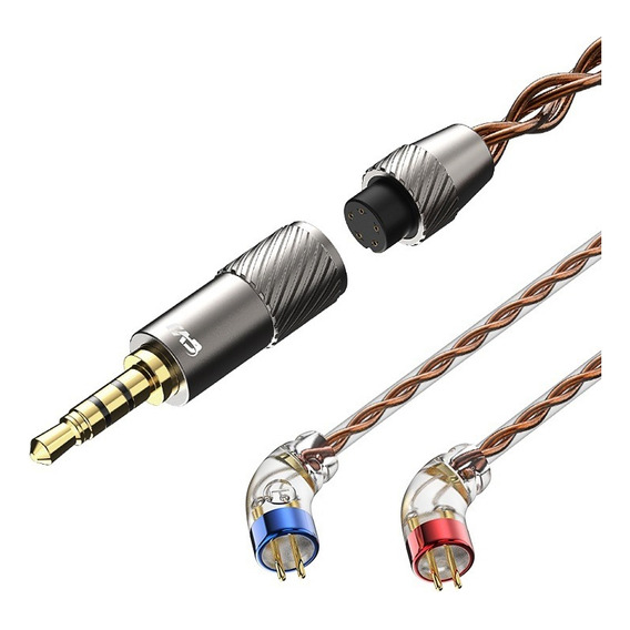 Cable De Auriculares Cvj Vs400 Mmcx/s/c/0.75/0.78 2 Pines