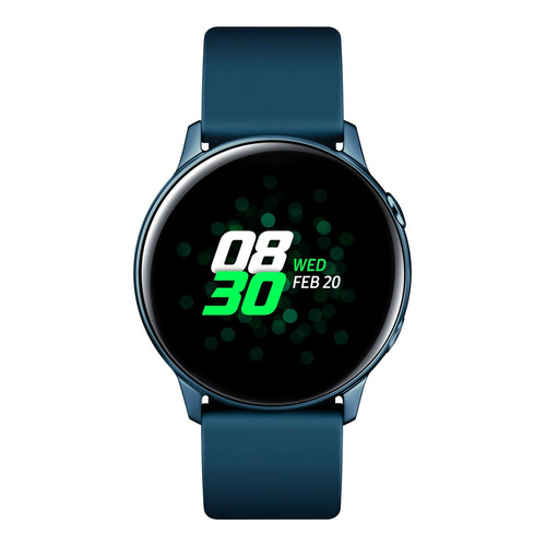Samsung Galaxy Watch Active (Bluetooth) Sport 1.1" caja 40mm de  aluminio  verde, malla  verde de  fluoroelastómero SM-R500