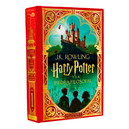 Harry Potter Y La Piedra Filosofal. Edición MinaLima. J. K. Rowling. Editorial Salamandra En Español. Tapa Dura