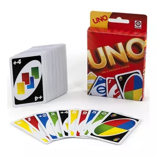 Juego Cartas Uno Mattel Licencia Original Ruibal Mundomanias