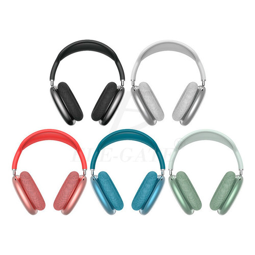 Audífonos Diadema Bluetooth Inalámbricos Reducción Ruido P9 Color Verde