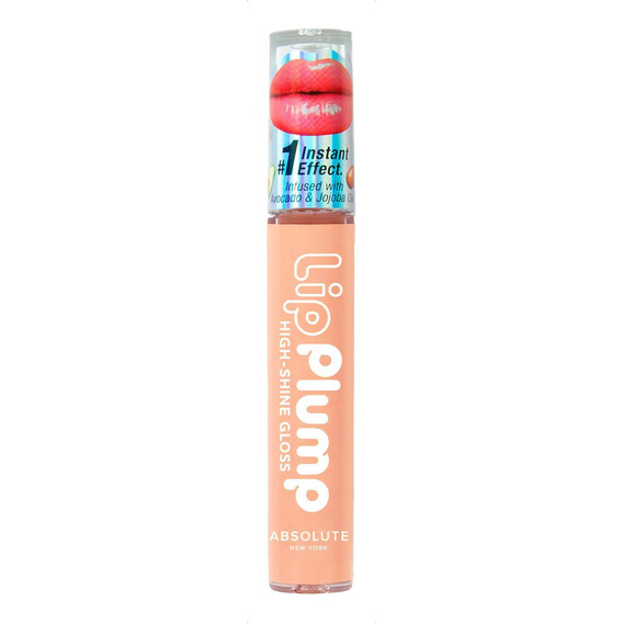 Brillo Labial Lip Plump High-shine Gloss Nude Color Rosado