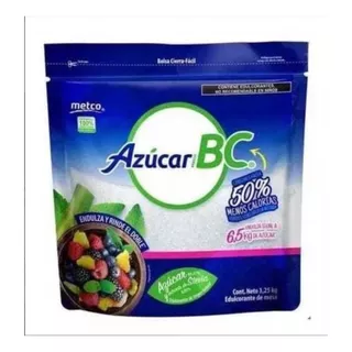 Azúcar Y Extracto De Stevia Bc Metco 3.25 Kg