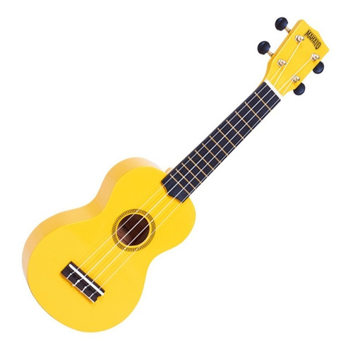 Ukelele Soprano Mahalo Mr1 Con Funda Color Amarillo