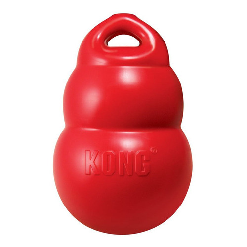 Juguete Kong Bounzer Para Buscar Y Recoger Talla M Color Rojo