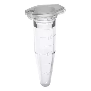 Microtubo Centrifugação 1,5 Ml Transparente - Pct 500un