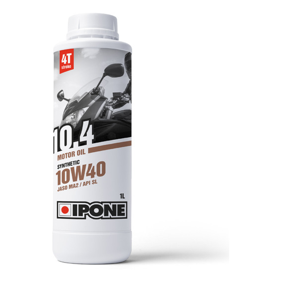 Aceite Semisintético Moto 10.4 4t 10w40 Ipone