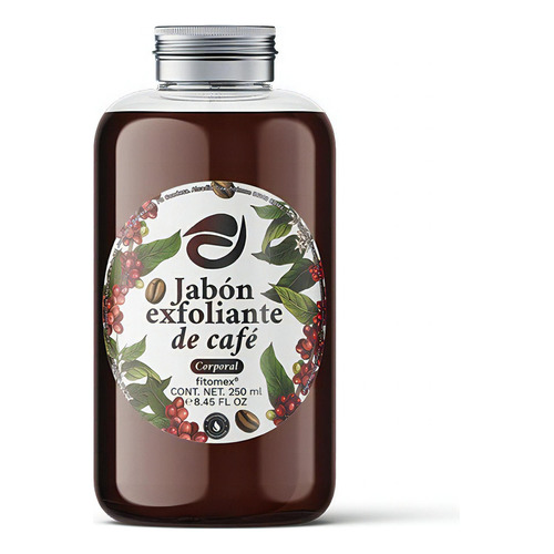  Jabon Exfoliante Cafe 250 Ml Para Celulitis U Oleosidad