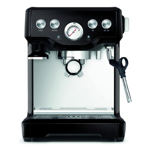Cafetera Expres Breville The Infuser Semi-automatic / Negra Color Black sesame 110V