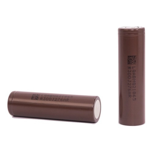 Baterias LG Hg2 18650 Li-ion 3000mah 20a chocolate 2 unidades