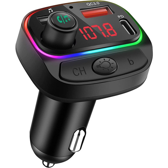 Reproductor De Mp3 Bluetooth Para Coche C14 Bajo Fm Inalámbr