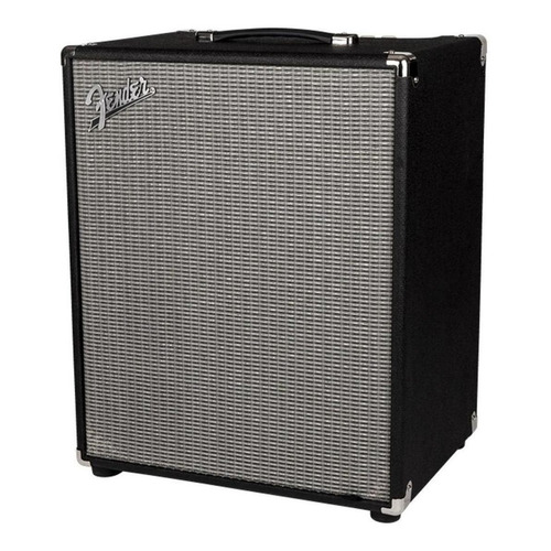 Amplificador Fender Rumble Series 500 Transistor para bajo de 500W color negro/plata 220V