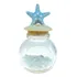 Frasco De Vidrio Náutico Con Estrella De Mar - Decoración Pa