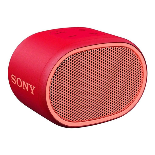 Bocina Sony Extra Bass XB01 SRS-XB01 portátil con bluetooth waterproof roja 