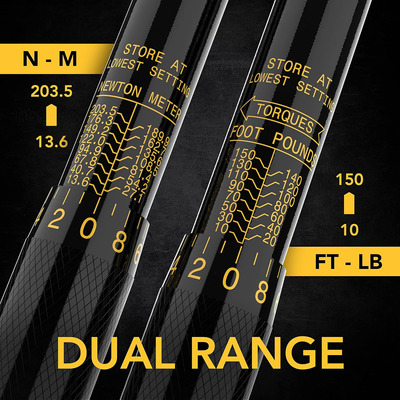 Rachet Dinamometrico Torquimetro De 1/2 Desde 10-150 Ft Lb