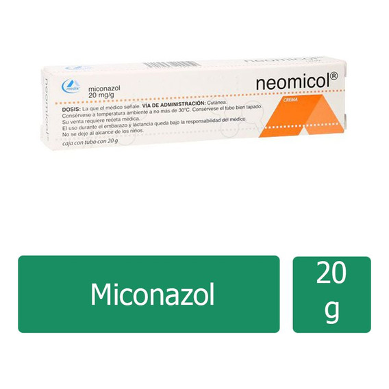 Neomicol 20 Mg Caja Con Un Tubo Con 20 G