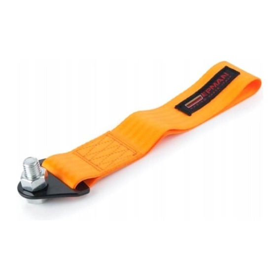 Tow Strap Epman Cinta Remolque Naranja Universal Competicion