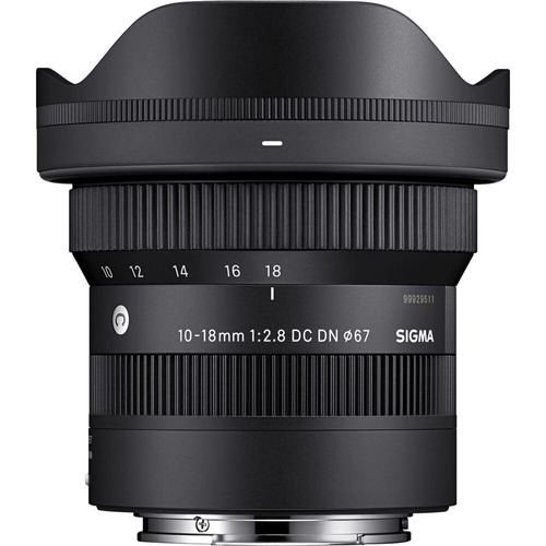 Lente Sigma 10-18mm F2.8 Dc Dn Contemporary Para Sony E