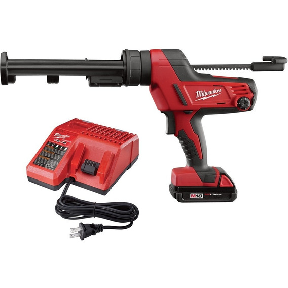 Pistola Aplicadora De Silicona 18v 300ml Milwaukee 2641-159a