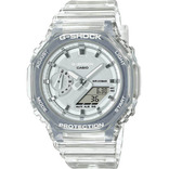 Relógio Casio G-shock Gma-s2100sk-7adr *skeleton Metálico Cor da correia Transparente Cor do bisel Transparente Cor do fundo Cinza