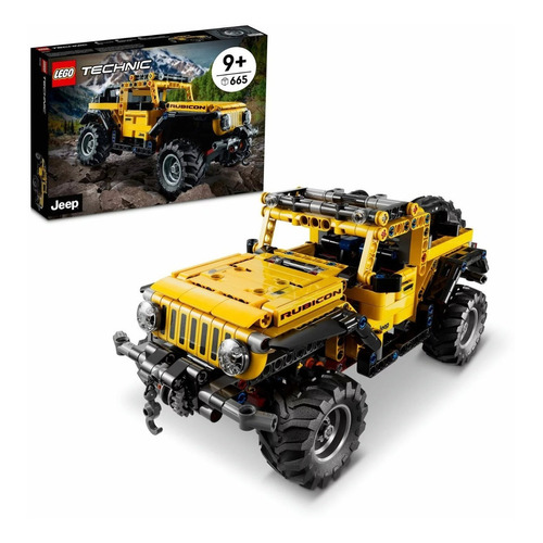 Kit De Construcción Lego Technic Jeep Wrangler 42122 3+ Cantidad de piezas 665