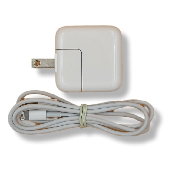 Cargador Original  Apple Cub 12w Para iPad iPhone + Cable 1m