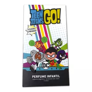 Teen Titans Go! Perfume Infantil 50ml Stikers De Regalo
