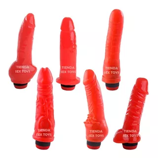 Vibradores Jelly Pura Silicona Sex Shops Mujer Hombre