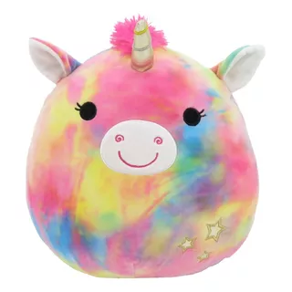 Peluche Animales Smoochy Pals 21cm Color Unicornio Multicolor