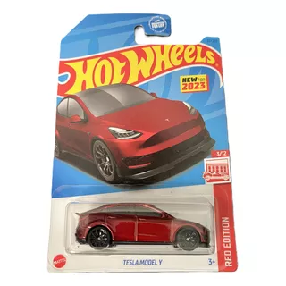 Hot Wheels Tesla Model Y (2023) Red Edition