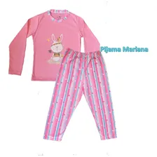 Hstyle Pijamas Niña Algodón Alumbra Oscuridad Tallas:2-16 Hstyle Pijamas Niña Algodón Alumbra Oscuridad Tallas:2-16
