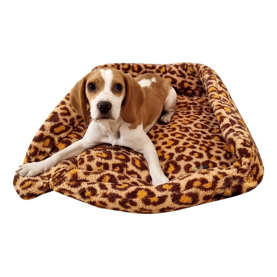 Cama Colchon Mascota Grande Cuadrado L Comodo Lavable Atrix® Color Animal Print