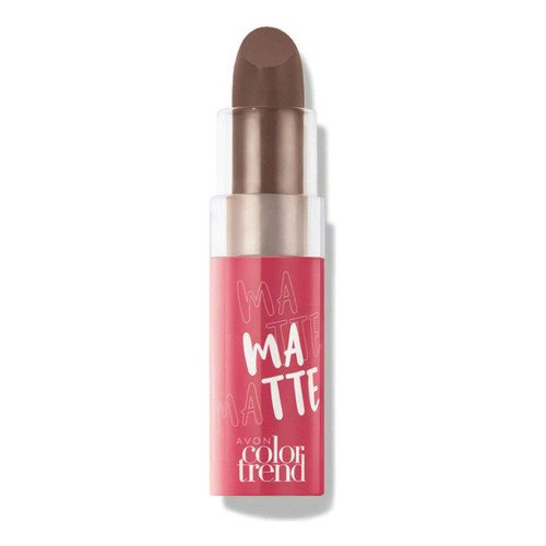 Labial Matte Colortrend Fps 15 - Avon Color Mocca Clasico