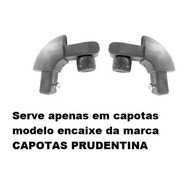 Cantoneira Nylon P/capota Prudentina Mod. Encaixe(2 Pç)pc187