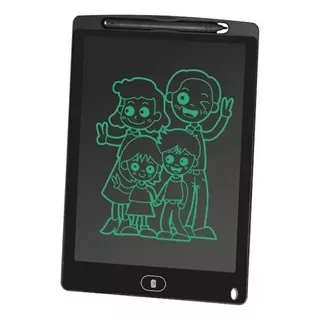 Tablero Mágico Tablero De Notas Lcd Dibujo Y Escritura Color Negro