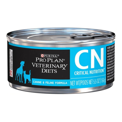 Alimento Pro Plan Veterinary Diets Convalescence para perro/gato adulto todos los tamaños sabor mix en lata de 156g