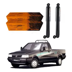  Par Amortecedor Traseiro Fiorino Pick-up 1.5 1997 A 1999