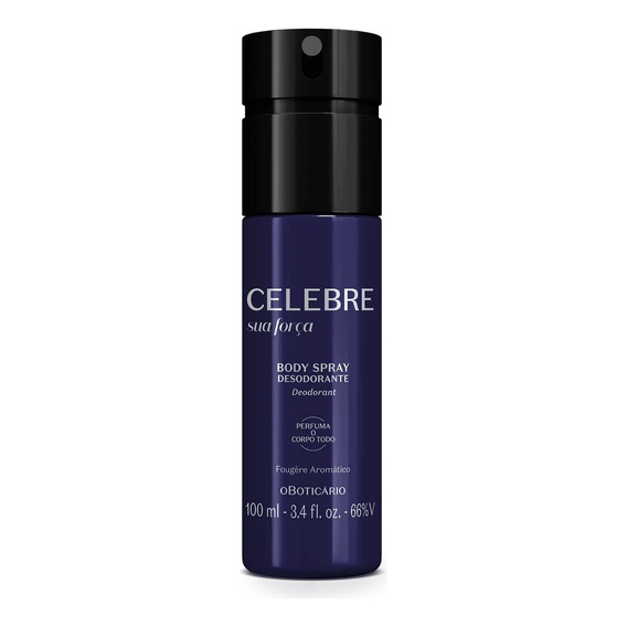 Body Spray Masculino Celebre - mL a $213