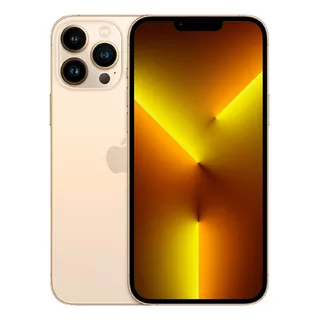iPhone 13 Pro 256 Gb Dourado - 1 Ano De Garantia - Excelente