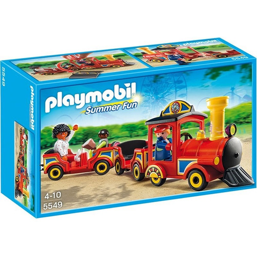 Todobloques Playmobil 5549 Locomotora De Feria !