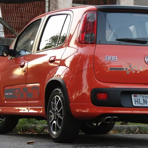 Adesivo Fiat Uno Sporting 2013 Faixa Lateral Carro Uns2013