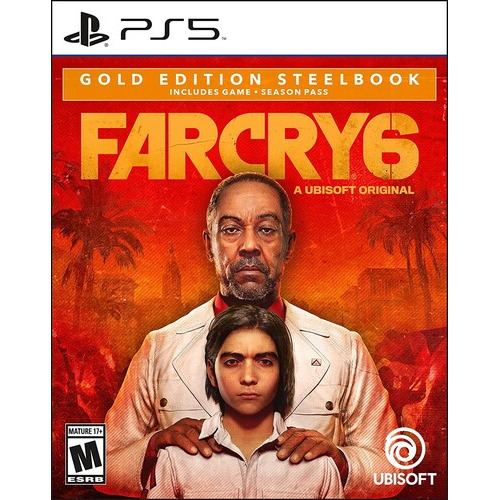 Far Cry 6 SteelBook Gold Edition PlayStation 5 Colección Ubisoft.